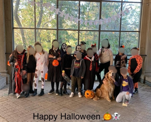classe quarta Halloween
