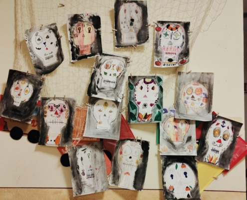 scheletri Halloween